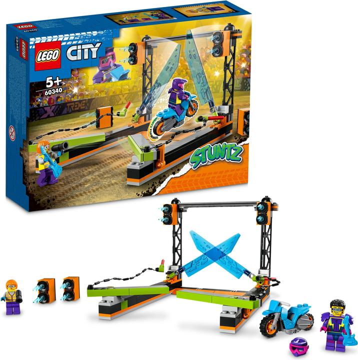Produktbild LEGO Hindernis-Stuntchallenge (60340, LEGO City)