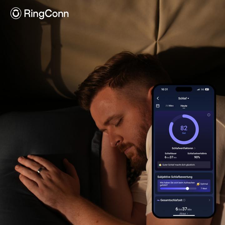 Image du produit RingConn Smart Ring Gen 2 Air (12, Argent)
