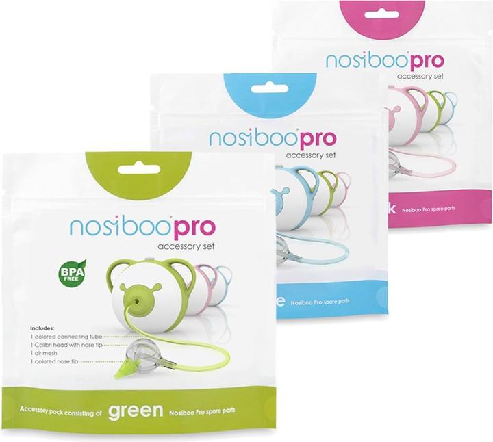 Image du produit Nosiboo Pro Set d'accessoires pour l'aspirateur nasal électrique bleu