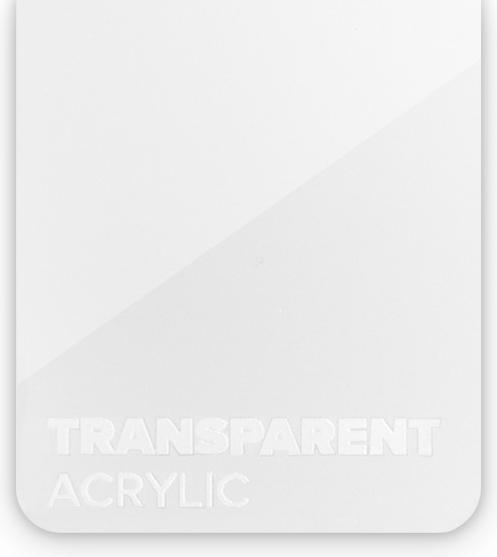 Produktbild flux Acrylglasplatte - Beambox Pro - Transparent (37.50 cm, 60 cm)