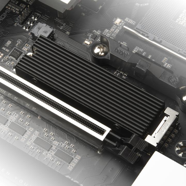 Actual product image Silverstone SST-TP05 M.2 SSD Cooling Kit