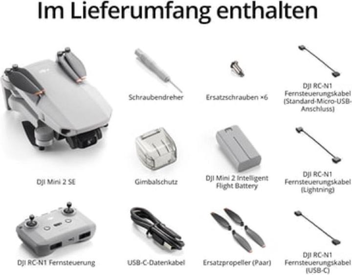 Produktbild DJI Mini 2 SE (31 min, 246 g, 12 Mpx)