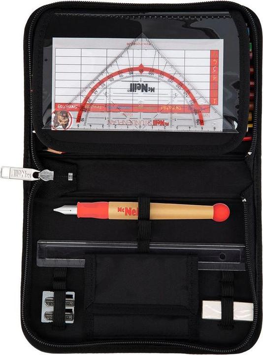Actual product image Mc Neill Case filled, with 1 flap