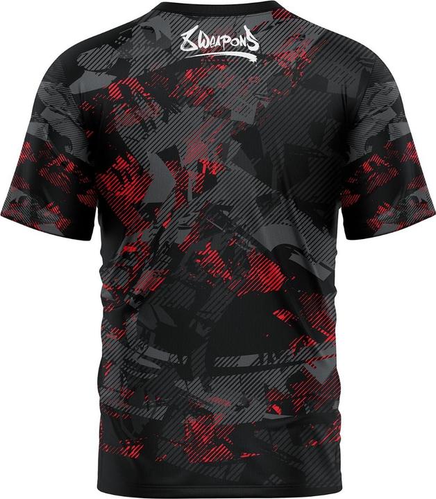 Image du produit 8Weapons 8 WEAPONS Functional T-Shirt, Hit 2.0, black-red, S (S)