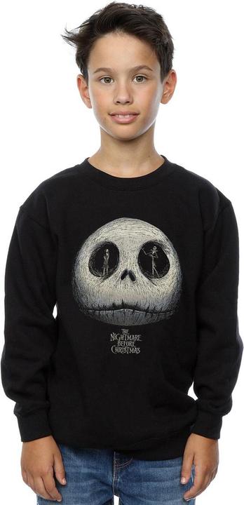 Actual product image Disney Boys Nightmare Before Christmas Jack's Eyes Sweatshirt (140, 146)