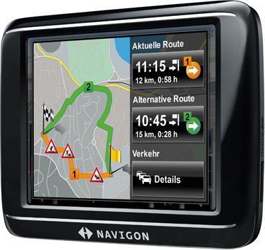 Produktbild Navigon 20 Plus, TMC, Mitteleuropakarten