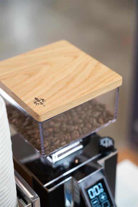 Immagine prodotto Eureka Coperchio in legno Mignon per contenitore per fagioli, rovere