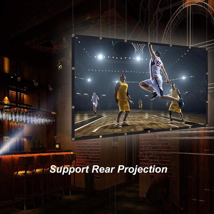 Actual product image Towond Projector screen (150", 16:9)