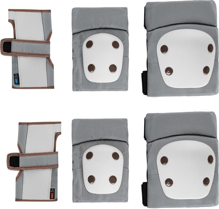 Produktbild Kikkaboo Kinder Schutzausrüstung (XS, Knieschoner, Ellbogenschoner, Handgelenkschoner, 6 Stück)