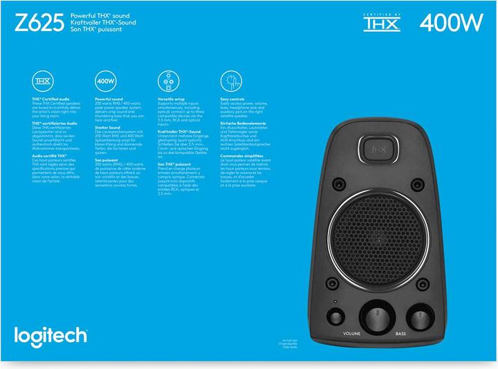 Actual product image Logitech Z625