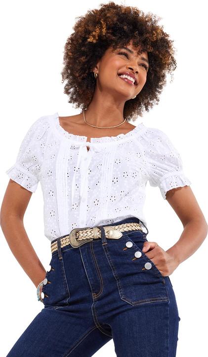 Immagine prodotto Joe Browns Broderie Short Sleeve Top (34)