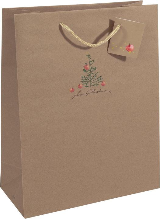 Image du produit Sigel 5 Pochettes cadeaux Christmas with apples motif 26,0 x 33,0 cm (Pochette cadeau, 1 x)
