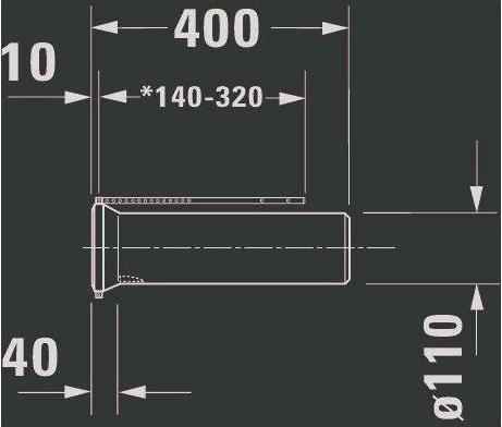 Actual product image Duravit Connection set Vario