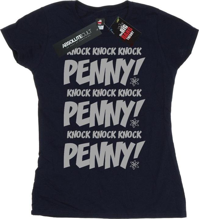 Actual product image Dam Womens/Ladies Knock Knock Penny Cotton T-Shirt (S)