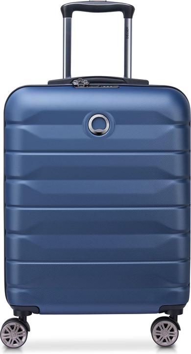 Immagine prodotto Delsey Air Armour Slim -matkalaukku, sininen (40 l, Bagaglio a mano (fino a 50 litri))