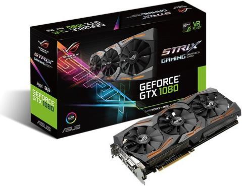 Actual product image ASUS GeForce GTX 1080 STRIX A8G GAMING (8 GB)