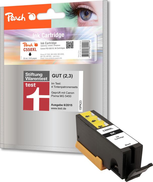 Productafbeelding Peach Pgi-550bk XL (BK)