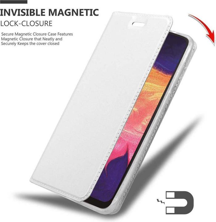 Actual product image Cadorabo Book Classy Style Cover (Samsung Galaxy A10, HTC One M10)
