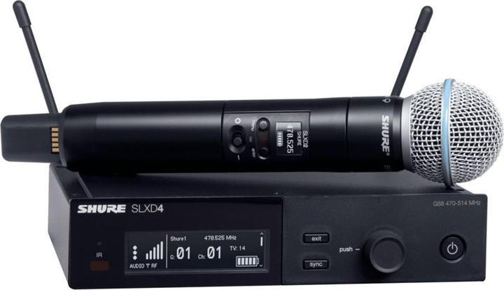 Actual product image Shure SLXD24E/B58 G59