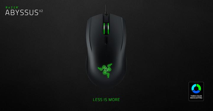 Actual product image Razer Abyssus V2 (Cable)
