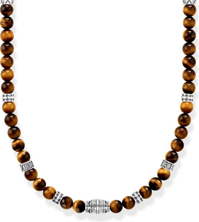Actual product image Thomas Sabo Chain tiger eye (925 silver, 50 cm)