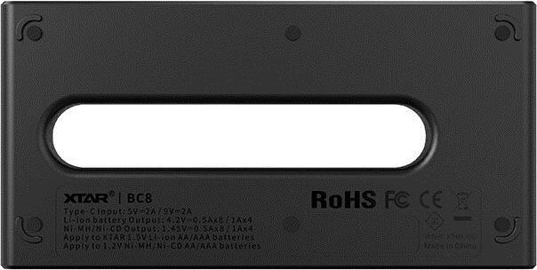 Immagine prodotto Xtar BC8 (1 pz., AAA, Caricabatterie senza batteria)