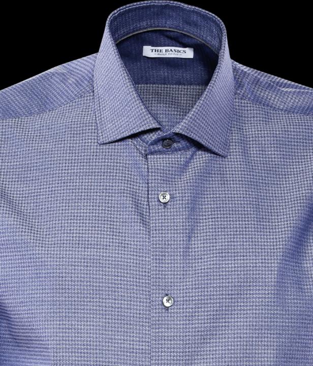 Produktbild The Basics Hemd Modern Fit Hai bügelleicht denim pepi (S)