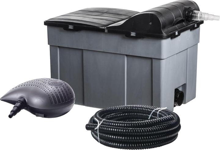 Produktbild Heissner Teichfilter-Komplett-Set mit Pumpe + UVC