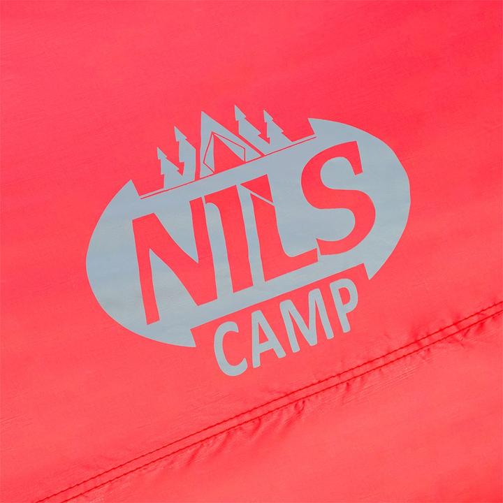 Productafbeelding Nils Opvouwbare strandtent NC3142 rood-grijs (Strandtent, 1 kg)