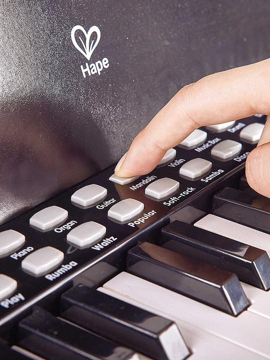 Produktbild Hape Leuchttasten-Piano mit Hocker (Multilingual)