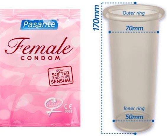 Image du produit Pasante préservatif féminin (3 pcs)