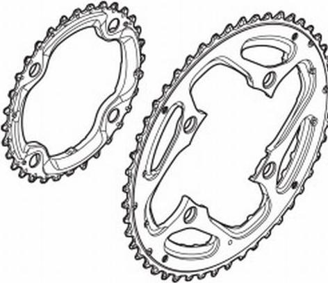 Actual product image Shimano Deore XT FC-T781 (36)