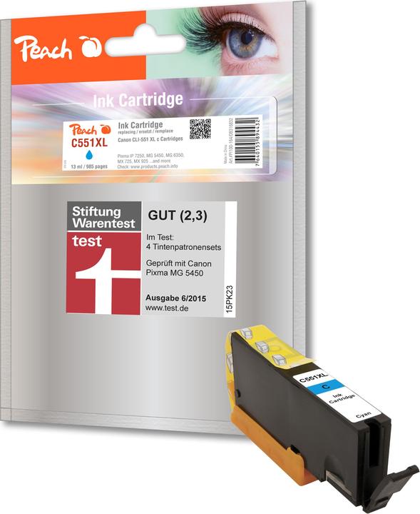 Productafbeelding Peach Cli-551c XL (C)