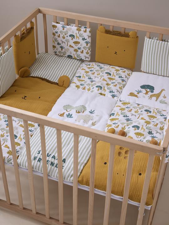 Produktbild Vertbaudet Baby Patchwork-Spieldecke/Laufstalleinlage SAVANNE (75 x 100 cm)