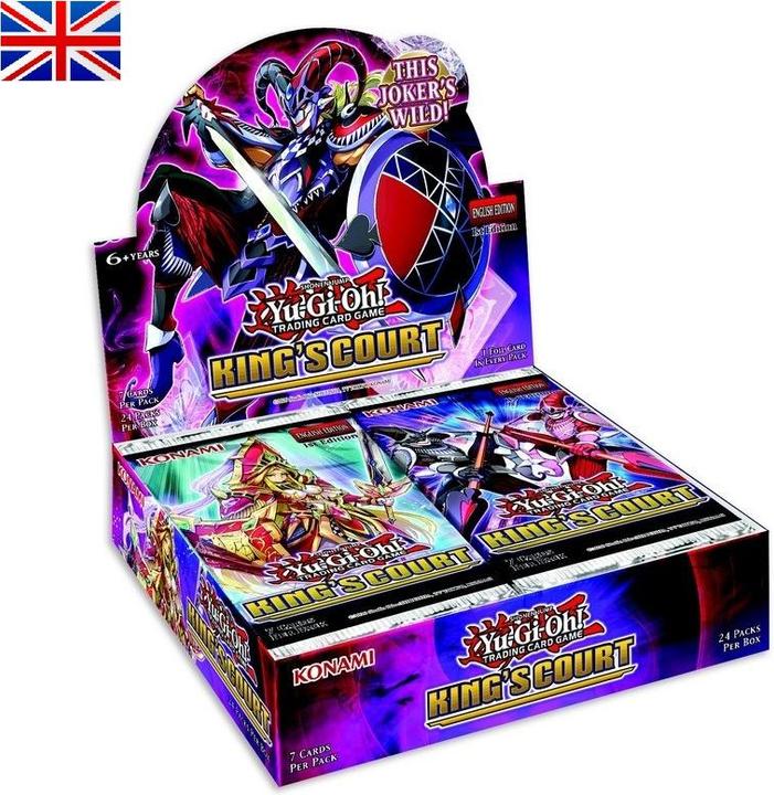 Image du produit Yu-Gi-Oh !: King's Court - Booster Display - EN (Anglais, Affichage du booster)
