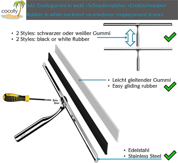 Produktbild Cocofy Duschwandabzieher