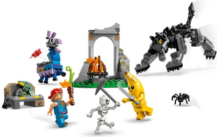 Produktbild LEGO Das Lager von Schali und der Zündkerzenkünstlerin (77075, LEGO Fortnite)