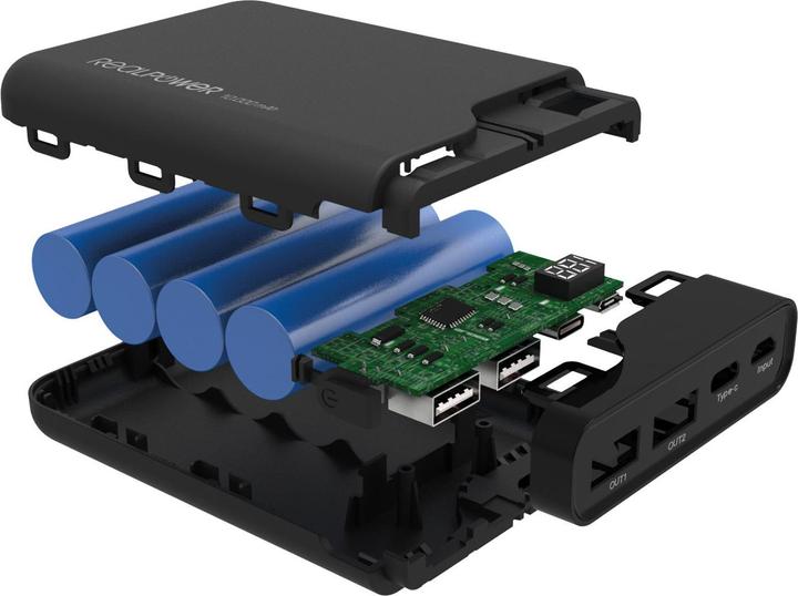 Immagine prodotto RealPower PB-10000C (10000 mAh, 36 Wh)