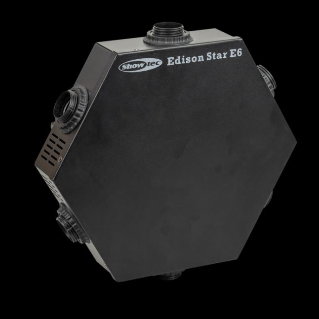Image du produit Showtec Edison Star E6 DMX LED dimmer with 6 x E27 Socket (variateur LED DMX avec 6 prises E27) (LED)