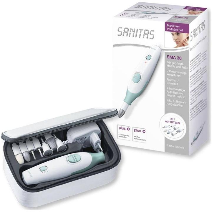 Actual product image Sanitas Manicure Pedicure Set