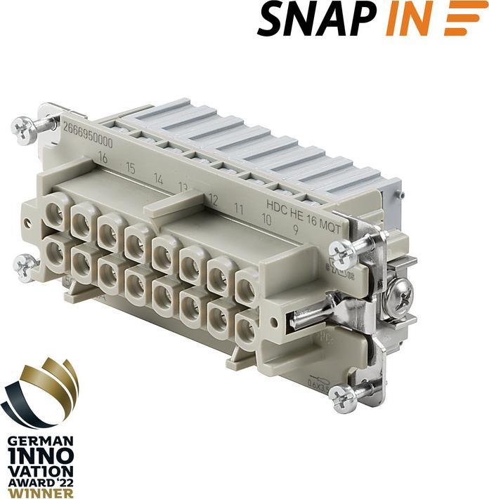 Actual product image Weidmüller Weidmãller Hdc He 16 Fqt