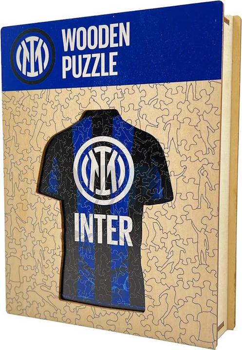 Image du produit Iconic FC Inter Milan - Maillot - Puzzle en Bois Taille S (150 Pièces) (150 pièces)