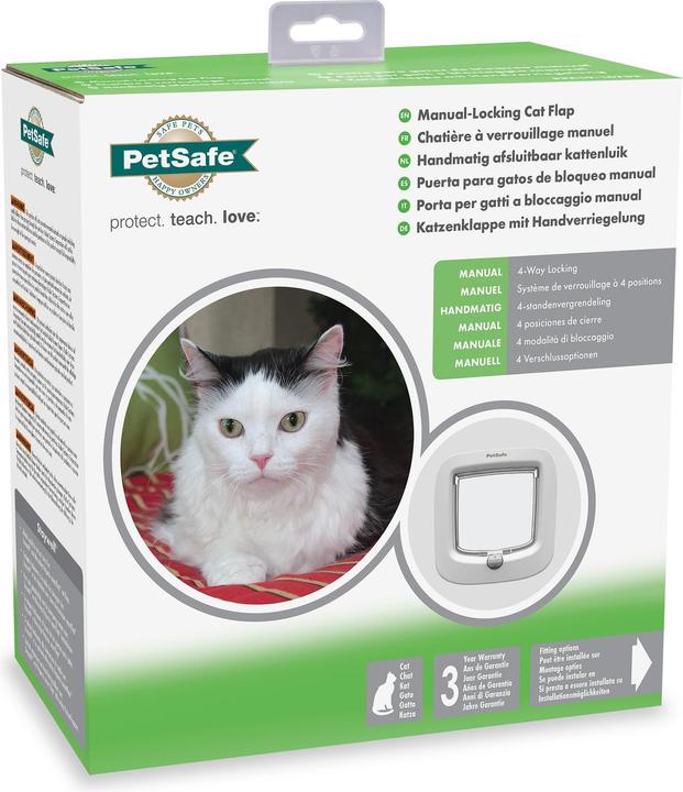 Actual product image Staywell Cat flap 4 positions (Manual cat flap)