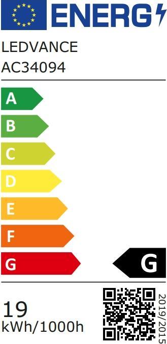 Energie-Label Osram Leuchtstofflampe (G13, 18 W, 1350 lm, 1 x, G)
