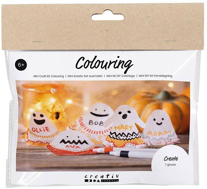 Produktbild Creativ Company Bastelset Halloween Geister-Tischkarten