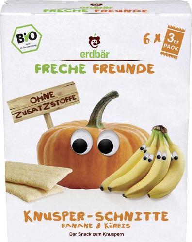 Image du produit Freche Freunde Tranches croustillantes (84 g)