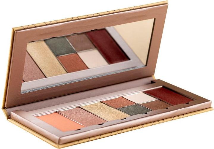 Actual product image Benecos BIO Palette Large Florence - 18g - Beauty ID (Bright Woods, Matt Desert, Muddy Olive, Rusty Copper, Tuscany Please)