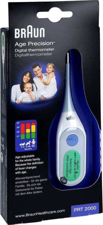 Immagine prodotto Braun Prt 2000 (Ascella, Orale, Rettale)