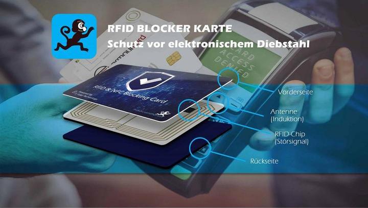 Produktbild Makaka RFID/NFC Blocker Karte