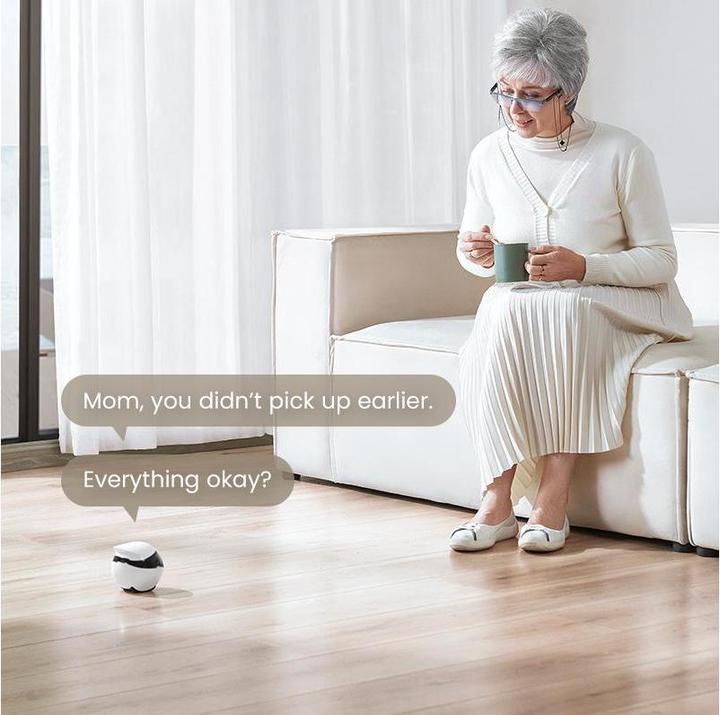 Immagine prodotto Enabot EBO-AIR 2 - Dove White (2304 x 1296 Pixels)